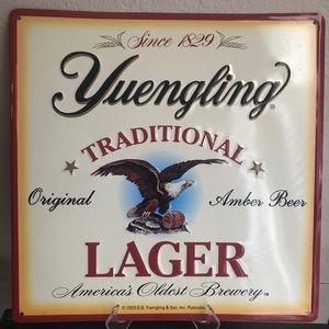 16” x 16” Metal Beer Sign